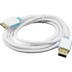 USB 3.0 Type-a To Hard Disk Cable - White - OTN-63001