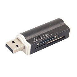 Aoile Multi Memory Universal Lighter Shape USB Card Reader For Tf Micro Sd Mmc Sdhc M2 Memory Stick Ms Duo Rs-mmc