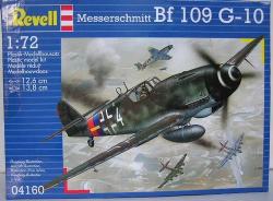 Revell Plastic Kit 04160 Messerschmitt Bf 109 G 10 Plane Military 1 72 Oo Railway Scale New In Pack