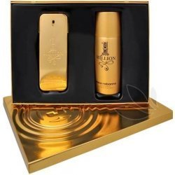 Paco Rabanne 1 Million Gift Set For Men 100ml Edt +deodorant Spray Free Delivery