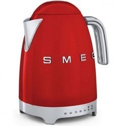 Smeg 50s Style Retro Variable Temperature Kettle - Fiery Red