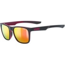 Uvex Lgl 42 Sports Lifestyle Spectacles Black And Matte Purple