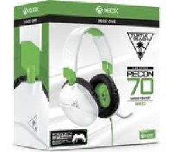 TurtleBeach Turtle Beach - Recon 70X Wired Gaming Headset - White green Xbox One