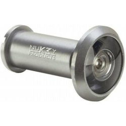 NUK3Y 220 Degree Wide Angle Heavy Duty Door Viewer Satin Nickel