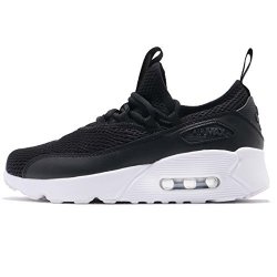 Nike Air Max 90 Ez Grade School AH5211-005 Synthetic Youth Trainers - Black White - 37.5
