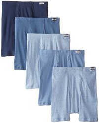 Hanes Men's Tagless Boxer Briefs With Comfortsoft Waistband 7460Z5 L Assorted 5-PACK