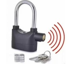 110 Dba Anti Theft Siren Security Alarm Movement Shock Sensor Lock