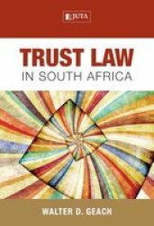 Trust Law In South Africa Paperback