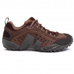 Men's Intercept Hiking Shoe - Dark Brown - UK6.5