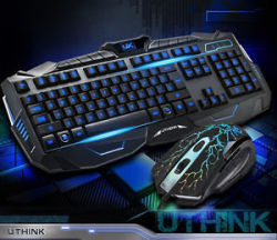 Uthink V-100 Gaming Keyboard And Mouse Set Wired