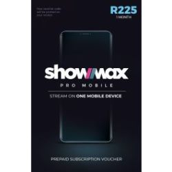 Showmax Pro Prepaid Sub 1MONTH Mobile Por