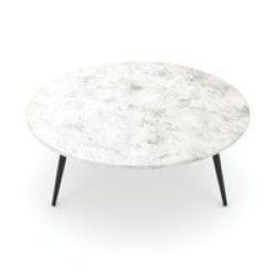 Bam Wrapped Round Coffee Table 900 Bianco