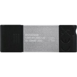 Kingston - Datatraveler 80 - 128GB USB Type-c USB 3.2 Flash Drive