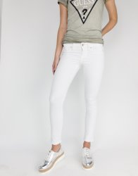 Guess White Power Skinny Jeans - 34 White