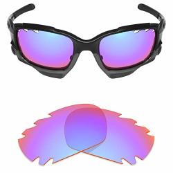 Mryok Polarized Replacement Lenses For Oakley Jawbone Vented racing Jacket Vented - Cobalt Rose