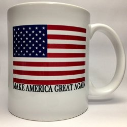 A170 U.s Flag Coffee Funny 11OZ Ceramic Mug Love America Hope Bless Make America Great Again Family Friend