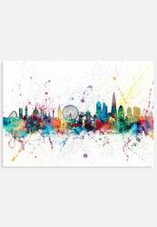 ArtPause London Skyline - Canvas - A1