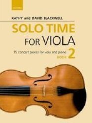 Solo Time For Viola Book No. 2 Paperback