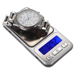 500g 0.1g Mini Electronic Jewelry Pocket Balance Weighing Scale