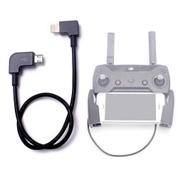 Readytosky Micro USB To Lightning Data Cable 90 Degree Cord For Dji Mavic Pro Dji Spark To Iphone Ipad