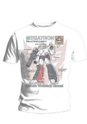 Haynes Manual Transformers Megatron T-Shirt Small