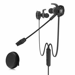 Laika Gaming Headset Gaming Headsets Computer Headphones With Microphone In-ear Bass Noise Reduction Plextone G30 PC Games Color : Black