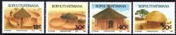 Bophuthatswana - 1989 Traditional Houses Set Mnh Sacc 227-230