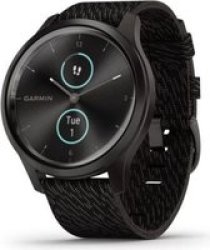 Garmin Vivomove Style Hybrid Smartwatch Black slate
