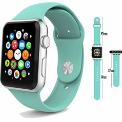 Apple Watch Band 42MM Honest Kin Soft Silicone Replacement Sport Band For 42MM 5