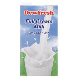 Dewfresh Full Cream Long Life Milk 1L