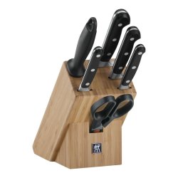 Zwilling Professional S Natural Bamboo Knife Block Set - 7PCS