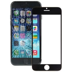 Ipartsbuy Front Screen Outer Glass Lens For Iphone 6 Black