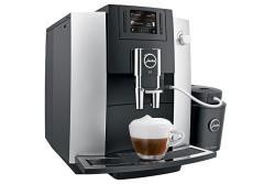 Jura E6 Coffee Machine in Platinum & Black