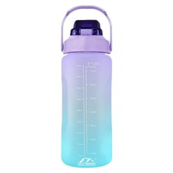 Outgear 2L Motivational Water Bottle - Purple