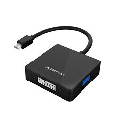 Apeman MINI Dp Adapter 3 In 1 MINI Displayport To HDMI vga dvi Converter Adapter Cable Male To Female For Macbook Macbook Air Imac