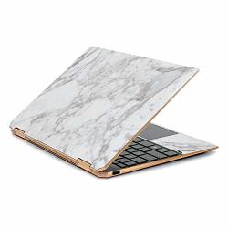 Mightyskins Skin Compatible With Hp Spectre X360 13.3" Gem-cut 2019 - Frost Marble Protective Durable And Unique Vinyl Decal Wrap Cover Easy