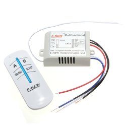 Ac 220v To 240v 2 Channels Lamp Wireless Remote Control Switch