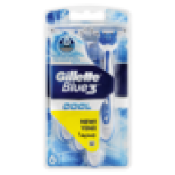 BLUE3 Cool Disposable Razor 6 Pack