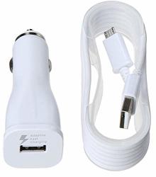 Oem Authentic Car Charger For Acer Liquid Zest Plus With Microusb 2.0 Quick Charging Data Cables