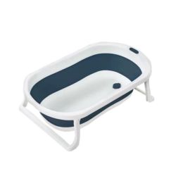 Collapsible Baby Bathtub Newborn Foldable Bath Tub For Babies & Toddlers