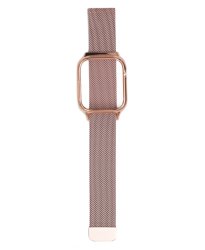 44MM Apple Watch Band With Cover - Rose Gold - Rose Gold One Size