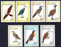 Lesotho - 1971 Birds Set Mnh Sg 204-210
