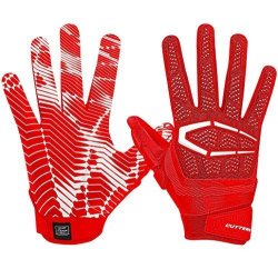 cutters padded receiver gloves