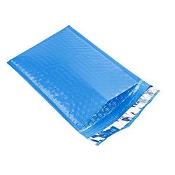 Besteck 2 Blue Poly Bubble Mailers 8.5X12 Padded Envelopes Pack Of 25