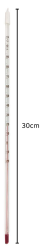 Glass Thermometer 30CM