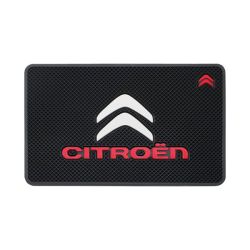 Oq Car Dashboard Silicone Mat With Car Logo - Citroen