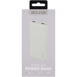 Bounce Juiced Series 10000 Mah Powerbank White