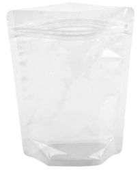 1 X 100 Pieces Clear Zipper Pouch Bags - Small - 100X175