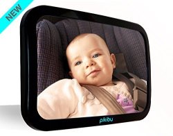 Pikibu Backseat Baby Mirror Designed To Work With Rear Facing Car Seats - Requires Adjustable Headrest