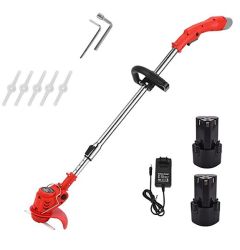 300W 12V Adjustable Electric Cordless Lawn Grass Weed Trimmer